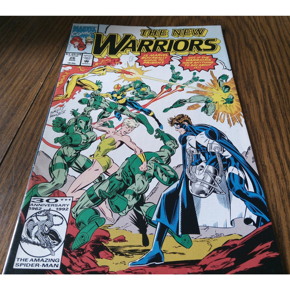 The New Warriors #26 (August 1992 Marvel Comics)